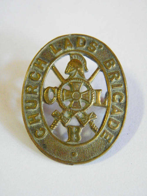 Church Lads Brigade cap badge - as per photo