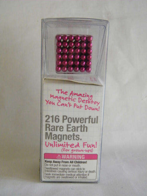 Buckyballs Pink â 216 rare Earth magnets â brand new