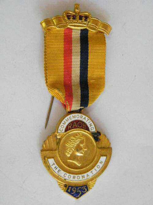 ROAB Commemorating  The Coronation 1953 medal - as per photo