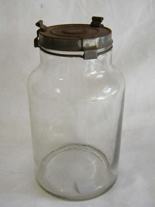 Vintage Dutch glass bottle - as per photo