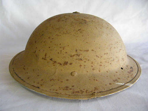 WWII Desert troops ( Brodie ) helmet - as per photo