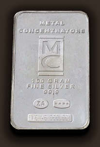 Silver Bullion Bars