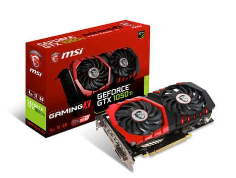 MSI GTX 1050 Ti Gaming X 4GB Graphics Card