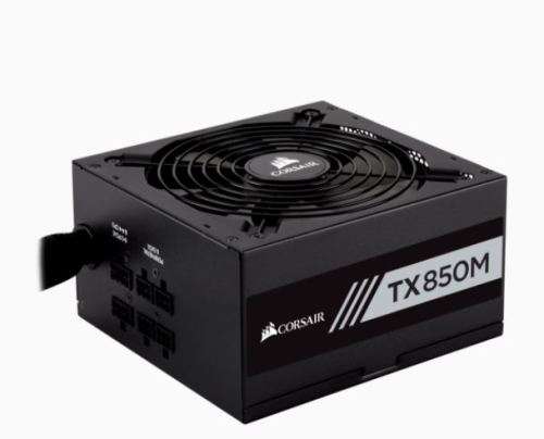 Corsair CP-9020130 TX850M 850W 80 Plus Gold Certified Semi-Modular Desktop Power Supply