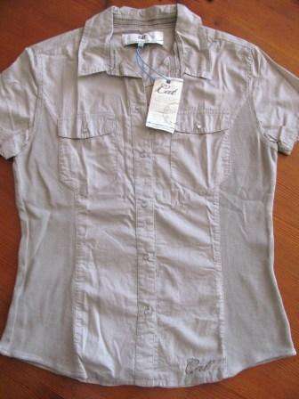 Caterpillar Ladies Short Sleeve Shirt Size 36