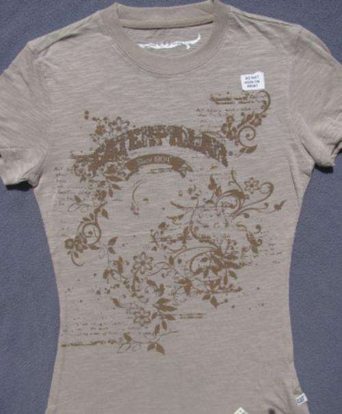 Caterpillar Ladies Short Sleeve T-Shirt Size XS