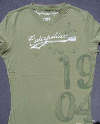 Caterpillar Ladies Short Sleeve Shirt Size S
