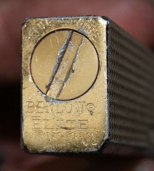 ~~~Benlow Elite Gold Plated Lighter ~~~ CRAZY LOW R1 START