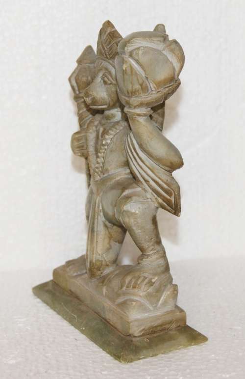 Jadeite Hanuman Statue