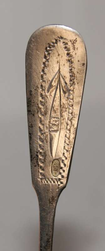 Antique Russian Silver Spoon Vasily Agafonov Moscow Circa 1895 - 1911 (14.8g)