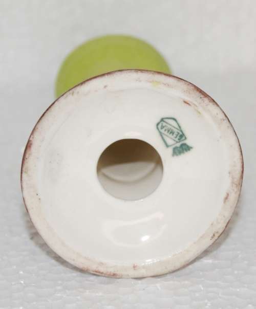 Vintage Gemma Porcelain Candle Holder "Hill of Hoad and Barrow Towel, Ulverston"