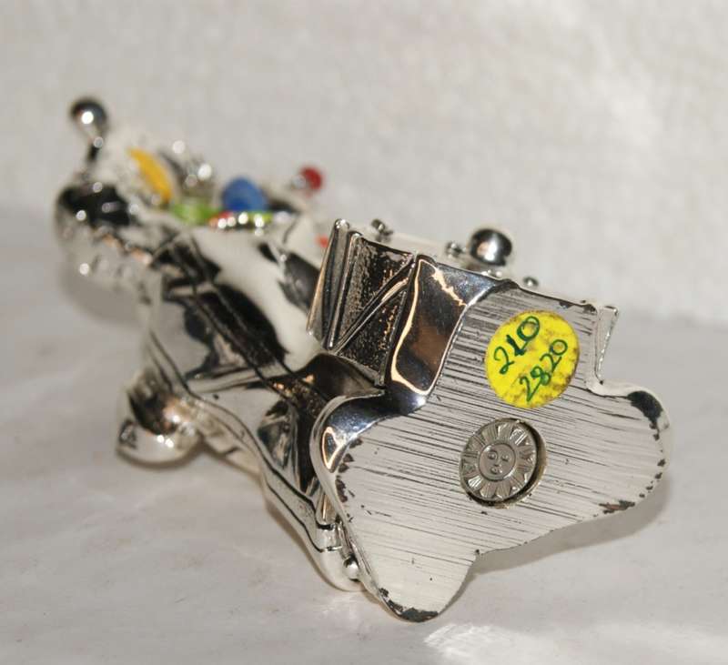 Marcello Giorgio Silver and Enamel Clown