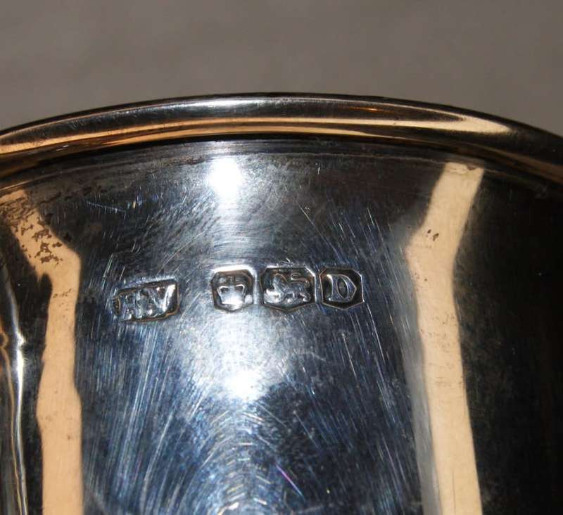 ~~~Sheffield Hallmarked Silver Christening Cup 1946~~~ CRAZY LOW R1 START