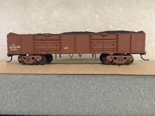 HO SAR SAS CMD B2 wagon with coal load