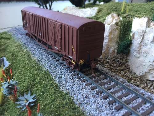 HO SAR SAS FZJ-6 Grain wagon (CMD kit built)