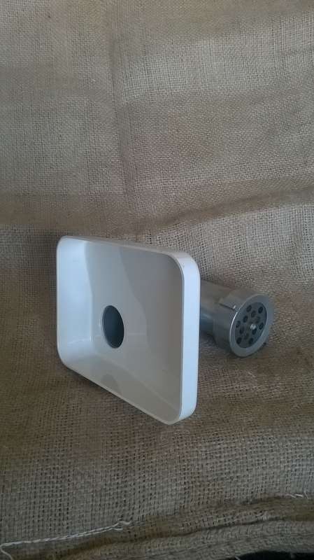Meat grinder attachment
