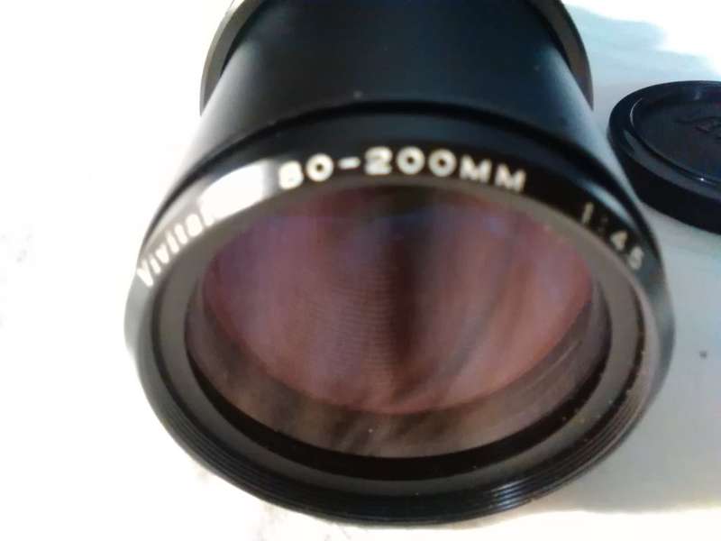 Vintage Pentax Asahi SP 1000 + Zoom lens Vivitar 80-200mm Japan