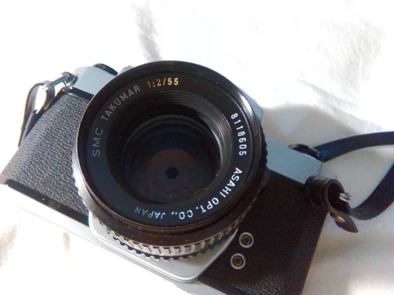 Vintage Pentax Asahi SP 1000 + Zoom lens Vivitar 80-200mm Japan