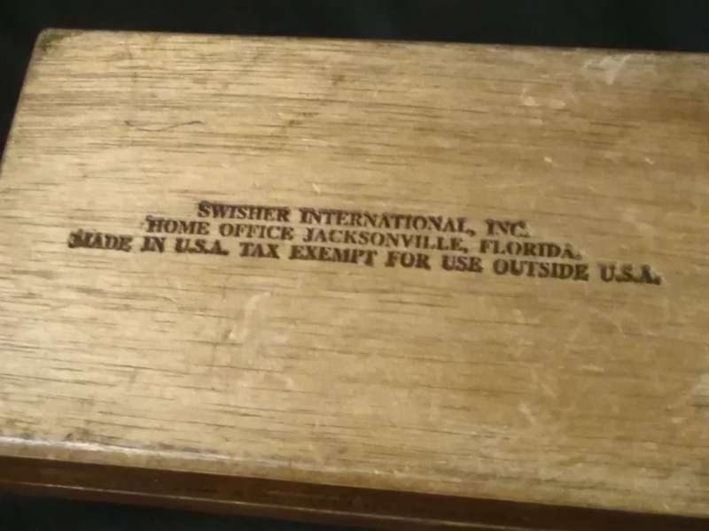Old King Edward cigar box ..selling as per scan
