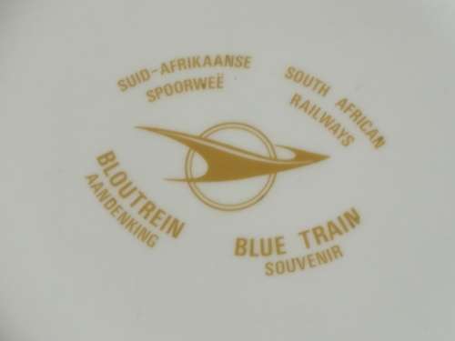 Bloutrein/Bluetrain commemorative plate