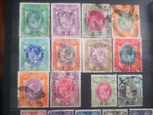 Union/South Africa.. Selection of Revenue stamps. Some high values.. See description