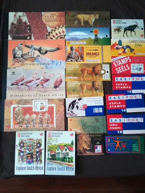 RSA x 21 different unused Booklets MNH as per scan