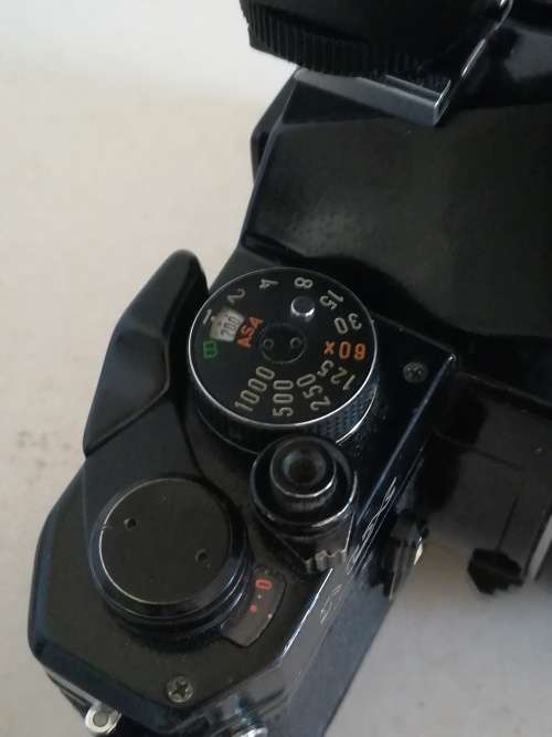 Pentax Asahi MX.. Black Vintage with 50mm lens & flash unit
