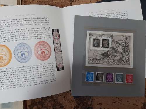 GB 1990 MNH. Penny Black.Anniversary stamps & m/sheet with book as per scan