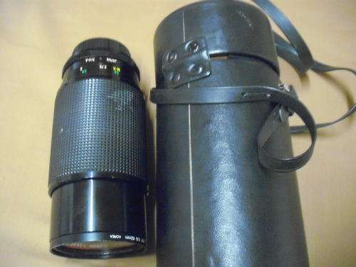Zoom Lens for Camera -with case...as per scan....see pics