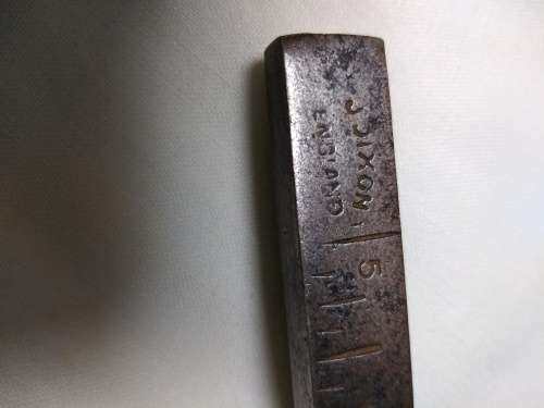 Vintage Dixon.. England.. Plough Gauge.. Leather strip cutter for Harness & Bridle leather