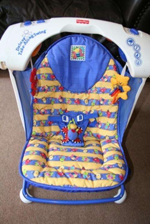 Fisher Price Deluxe Take Along Swing