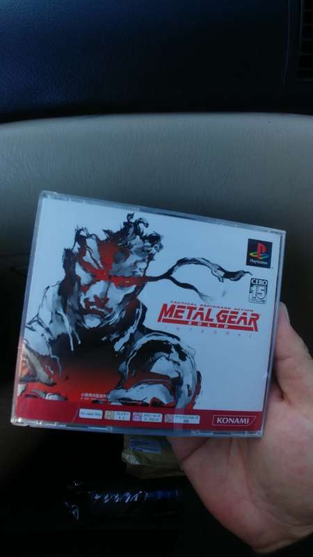 *Super Rare* Metal Gear Solid Integral PS1