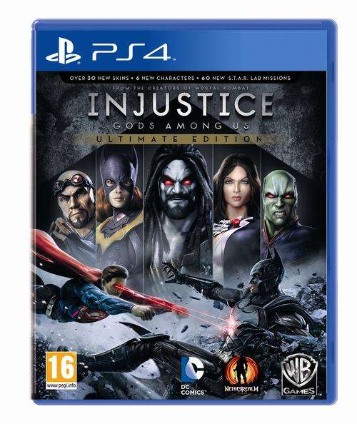 PS4 Injustice: Ultimate Edition (FREE SHIPPING)