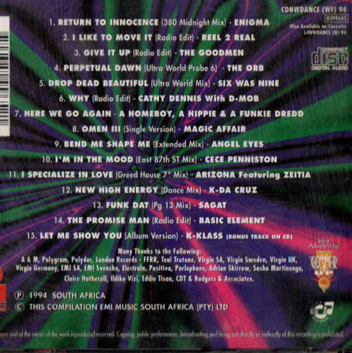CD: NOW Dance 94
