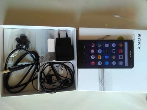 Sony Z3 compact,BLACK,BOX,ALL ACCESSORIES,protective pouch,excellent condition,open to all networks