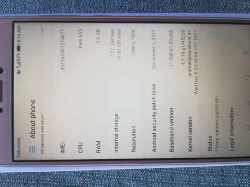 HUAWEI P8 LITE 2017,SINGLE SIM,GOLD,10/10,BOX,ACCESSORIES,WARRANTY,LOCAL,