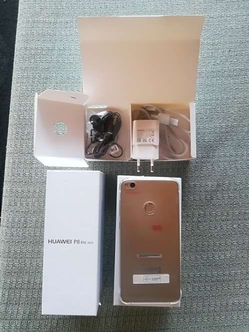 HUAWEI P8 LITE 2017,SINGLE SIM,GOLD,10/10,BOX,ACCESSORIES,WARRANTY,LOCAL,