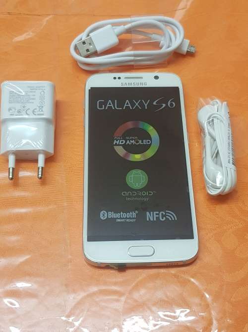 SAMSUNG GALAXY S6 32GB,ORIGINAL,WHITE,LIKE NEW CONDITION,ACCESSORIES,VR HEADSET,FREE MYSTERY GIFT###