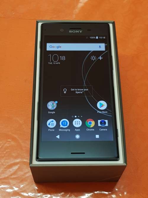 SONY EXPERIA XZ PREMIUM 64GB, DEAP SEA BLACK,ALL ACCESSORIES,LOCAL,10/10