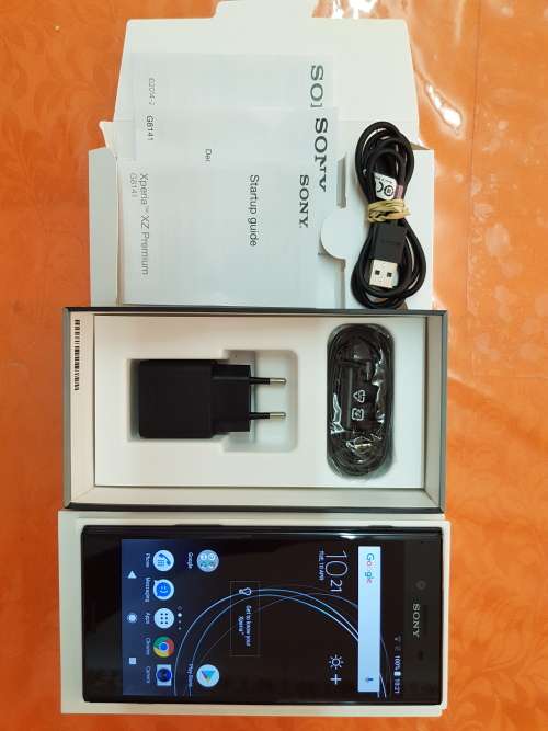 SONY EXPERIA XZ PREMIUM 64GB, DEAP SEA BLACK,ALL ACCESSORIES,LOCAL,10/10