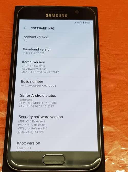 SAMSUNG GALAXY S7 32GB,BLACK ONYX,PRISTINE CONDITION,BOX AND ALL ACCESSORIES,FREE GIFT