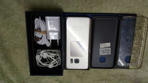 SAMSUNG GALAXY S7 32GB,SILVER TITANIUM ,EXCELLENT CONDITION,BOX & ORIGINAL ACC,FREE WIRELESS CHARGER