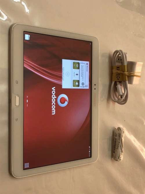 SAMSUNG TAB4 10.1 INCH,T535,WHITE AVAILABLE,NEW CONDITION,CHARGER AND USB CABLE