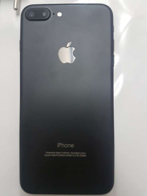 iPhone 7 PLUS 128GB, BRAND NEW CONDITION,MATT BLACK,CHARGER AND USB CABLE, 10/10