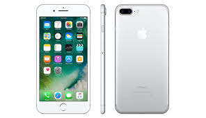 iPhone 7 PLUS 128GB, BRAND NEW CONDITION,SILVER,CHARGER AND USB CABLE, 10/10