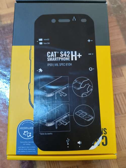 CAT S42 H+ Rugged Phone ,,DEMO MODEL , DUAL SIM, MYSTERY FREE GIFT TO THE WINNER  VALUED AT R350