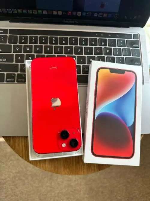 iPHONE 14 128GB, PRODUCT RED, SPECIAL EDITION,EXCELLENT CONDITION 9/10,  APPLE WARRANTY,FREE EXTRAS.