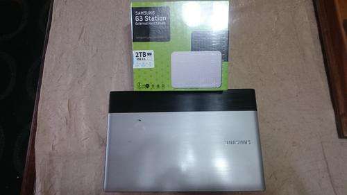 "COMBO DEAL" Used Samsung RV511 i3 laptop & BRAND NEW Samsung 2TB G3 station external hard drive