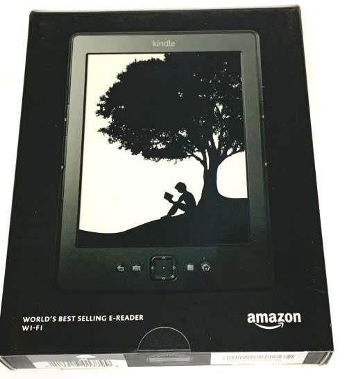 Amazon Kindle Wi-Fi E-Reader eBooks Tablet WiFi + USB Lightweight NEW in Box