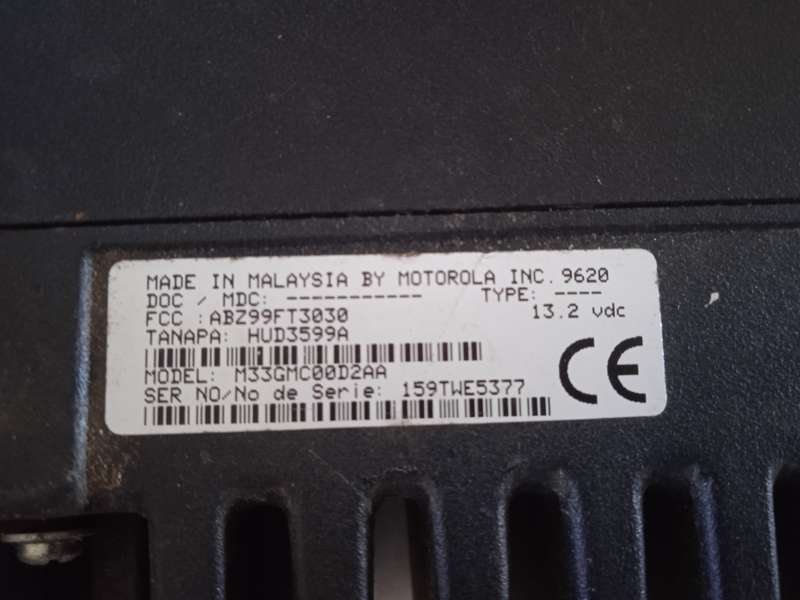 Motorola GM300 mobile radio